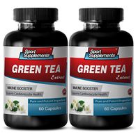 a Weight Loss Diet Plan - Green Tea Extract 300MG - Powerful ANTIOXIDANT - Natural Energy Boost - Green Tea Extract Supplement - 2 Bottles (120 Capsules)
