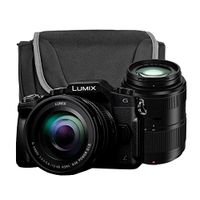 Panasonic Lumix DMC-G85 Mirrorless Micro Four Thirds Digital Camera with 12-60mm + 45-200mm Lens & Carrying Case (Black)