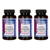 Swanson Gastric Essentials 60 Veg Capsules Enzyme (3 Pack)