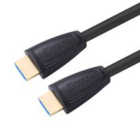 DTECH Slim 5 ft HDMI Cable High Speed 1080p 2k at 144 Hz 3D Male to Male Type A Cord with Gold Plated Connector - 1 Pack
