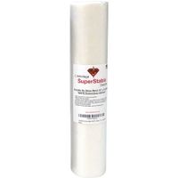 Invisible Mesh Stabilizer White 1.5 oz 12 inch x 10 Yard Roll. SuperStable Embroidery Stabilizer Backing