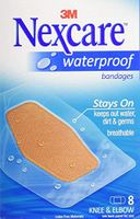 Nexcare Waterproof Knee & Elbow Bandages 8 Each