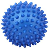 2.52 7cm Spiky Point Massage Ball Roller Reflexology Stress Relief Palm Foot Arm Neck Blue