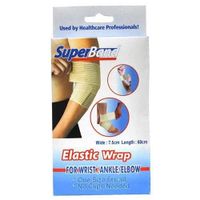 Elastic Wrap - for Wrist, Ankle & Elbow, 1 pc,(SuperBand) - 3 Packs