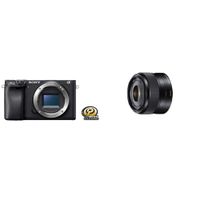 Sony Alpha a6400 Mirrorless Camera: Compact APS-C Interchangeable Lens Digital Camera & Flip Up Touchscreen - E Mount Compatible Cameras & SEL35F18 35mm f/1.8 Prime Fixed Lens