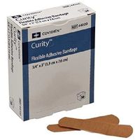 MCK11142000 - Covidien Adhesive Strip Curity 1 X 3 Inch Fabric Rectangle Tan