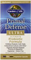 Garden of Life Primal Defense Ultra Ultimate Probiotic Formula Capsules, 180 Count (Pack of 12)