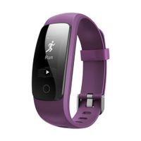 SFTRANS Smart Bracelet, Bluetooth 4.0 Heart Rate Monitor with 0.96" Panel, Pedometer, GPS & Auto Sleep Tracking, Fitness Tracker for iPhone 11 Pro/Xs/X/8/7/6/SE, iPad, Samsung Galaxy S9/S8/S7
