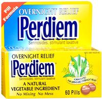 Perdiem Pills Overnight Relief 60 Each (Pack of 5)