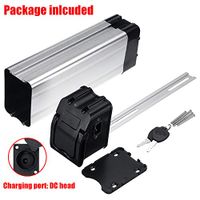 COLOR TREE E-Bike Battery Box Plastic case 36/48V Capacity 18650 Holder DC Head