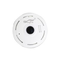 Winnerflag IP Camera Wireless Wifi 360 Degree Panoramic 2.0 Megapixel 1080P 2.4GHZ Security Camera Super Wide Angle Support IR Night Motion Detection Keep Your Pet & Home Safe
