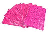 WEI LONG 10 Sheets(1020-pack) Multi-Colored Self-Adhesive PVC Photo Corners Stickers for DIY Scrapbook, Photo Storage, Personal Journal&Travel Recording Diary Adhesive