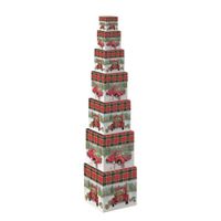 Lang Santa's Truck 7 Square Box Set (4017840)