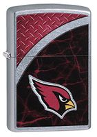 Zippo NFL Arizona Cardinals Street Chrome Pocket Lighter