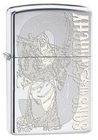 Zippo Sons of Anarchy Pocket Lighter, High Polish Chrome
