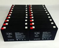 Emergi-Lite EMB2122801 Alarm 6V 7Ah Replacement Battery -SPS BRAND (20 PACK)
