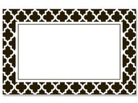 50 pack Geo Graphics Tiles BlackNo Sentiment Enclosure Cards (20 unit, 50 pack per unit.)