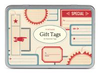 Cavallini Papers 36 Assorted Vintage Gift Tags