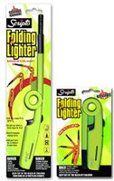 Scripto Multi Purpose Refilable Rechargeable Folding Lighter (Random Color)