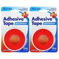 Pure-Aid Waterproof Adhesive Tape-1roll (2 Pack)