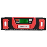 Digital Aluminum Alloy Magnetic Angle Finder Level 4 x 90° Inclinometer 200mm,Accurate Digital Level