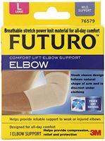 Futuro Comfort Lift Elbow Support, Large (Pack of 2)