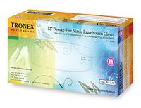 Tronex-Nitrile Chemo-Rated Exam Glove, 12" Extended Length, Fully-Textured, Powder-Free, Blue (500, Small)