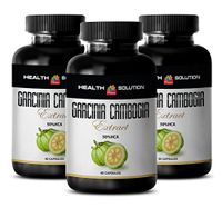 Garcinia cambogia Weight Management - Garcinia CAMBOGIA - Control Appetite (3 Bottles)