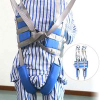 JM-D Full Body Patient Lift Slings Walking Thigh Hip Waist Lumbar Back Supports Leg Standing Harness Adjusted Heights Device, Suitable for People with Reduced Mobility