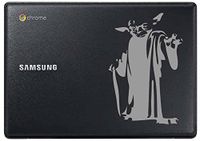 Star-Wars-Yoda (Silver 5") Vinyl Decal Sticker for Car Automobile Window Wall Laptop Notebook Etc.... Any Smooth Surface Such As Windows Bumpers
