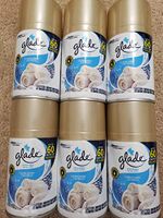 6 Glade Automatic Spray Air Freshener Refills 6.2 Ounce Cans Clean Linen Free SH