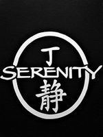 Chase Grace Studio Serenity Firefly Shiney Vinyl Decal Sticker|White|Cars Trucks Vans SUV Laptops Wall Art|5.5" X 4.75"|CGS819