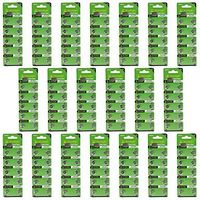 MK- Hotsale TianQiu AG7/395A/L927 1.55V Alkaline Cell Button Battery - Silver (20 Packs / 200 PCS)
