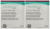 ConvaTec DuoDerm CGF 4" x 4" Control Gel Formula Dressing 10 (2 Boxes)