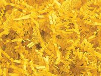 Crinkle Paper Shred for Packaging Gift Box/Basket Filler 10 Ounce Bag Bulk (Yellow) nkLA56