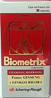 Biometrix Multivitamins And Minerals With Ginseng and Ginkgo Biloba 30 Capsules (Pack of 2)