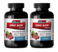 Immune System Boost Vitamins - URIC Acid Formula Extract 1430Mg - Green Tea Appetite suppressant - 2 Bottles (120 Capsules)