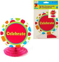 DDI 1902118 Polka Dot Design Mini Honeycomb Centerpieces (3 Count) Case of 36