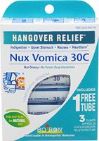 Boiron, Nux Vomica 30C B2G1, 80 Count, 3 Pack