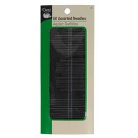 Craft County 50 Pack of Assorted Silver Metal Sewing or Stitching Needles - Multiple Different Length and Styles - Great for Embroidery, Tailoring, Quilting, and Much More