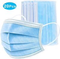 Facial Tissue Disposable Face Cover 3-Ply Mouth Cover, Paper Towels(20PCS)