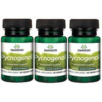 Swanson Pycnogenol - Super Strength 150 mg 30 Veg Caps 3 Pack