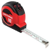 CRAFTSMAN Tape Measure, Self-Lock, 16-Foot (CMHT37216S)