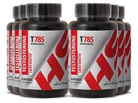 Mucuna pruriens Liquid Extract - Testosterone LIBIDO Booster 785MG - Deliver Energy (6 Bottle 180 Capsules)