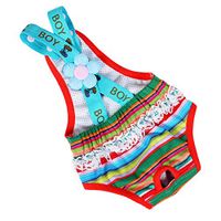 Axchongery Dog Diaper, Bitch Season Sanitary Pants Pet Physiological Menstrual Pants (Random, XXS)