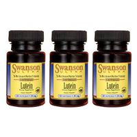 Swanson Lutein 20 Milligrams 60 Sgels (3 Pack)