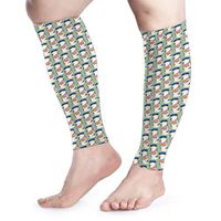 Calf Compression Sleeves 1 Pair Kraft Miracle Whip Sport Elasticity Calf Compression Socks for Men & Women