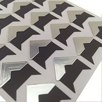 Self-Adhesive Photo Corners (Pack of 240) Silver
