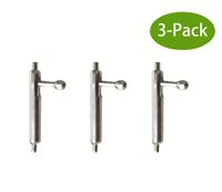 Kaleidoc Compatible Fitbit Inspire HR/Fitbit Inspire Spring Bars Watch Pins, Stainless Steel Metal Replacement Watch Band Spring Bars Strap Link Pins for Fit bit Inspire Fitness Tracker (3 Pcs)