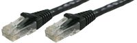 Lynn Electronics OLG10ABKK-002 Optilink CAT5E 2-Feet Patch Cord, Black, 4-Pack